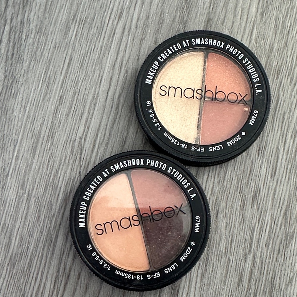 Smashbox Eyeshadow Duo - nude pic and ablaze